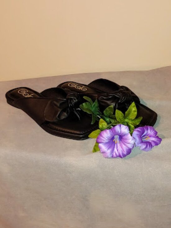 Golo Shoes - GOLO BOWTHONG FLIP FLOP IN BLACK